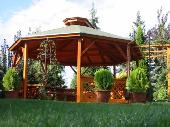 Kerti pavilon, kocsibe�ll� , gar�zs, szersz�mt�rol�